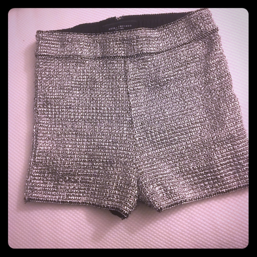 Super sexy silver hot pants
